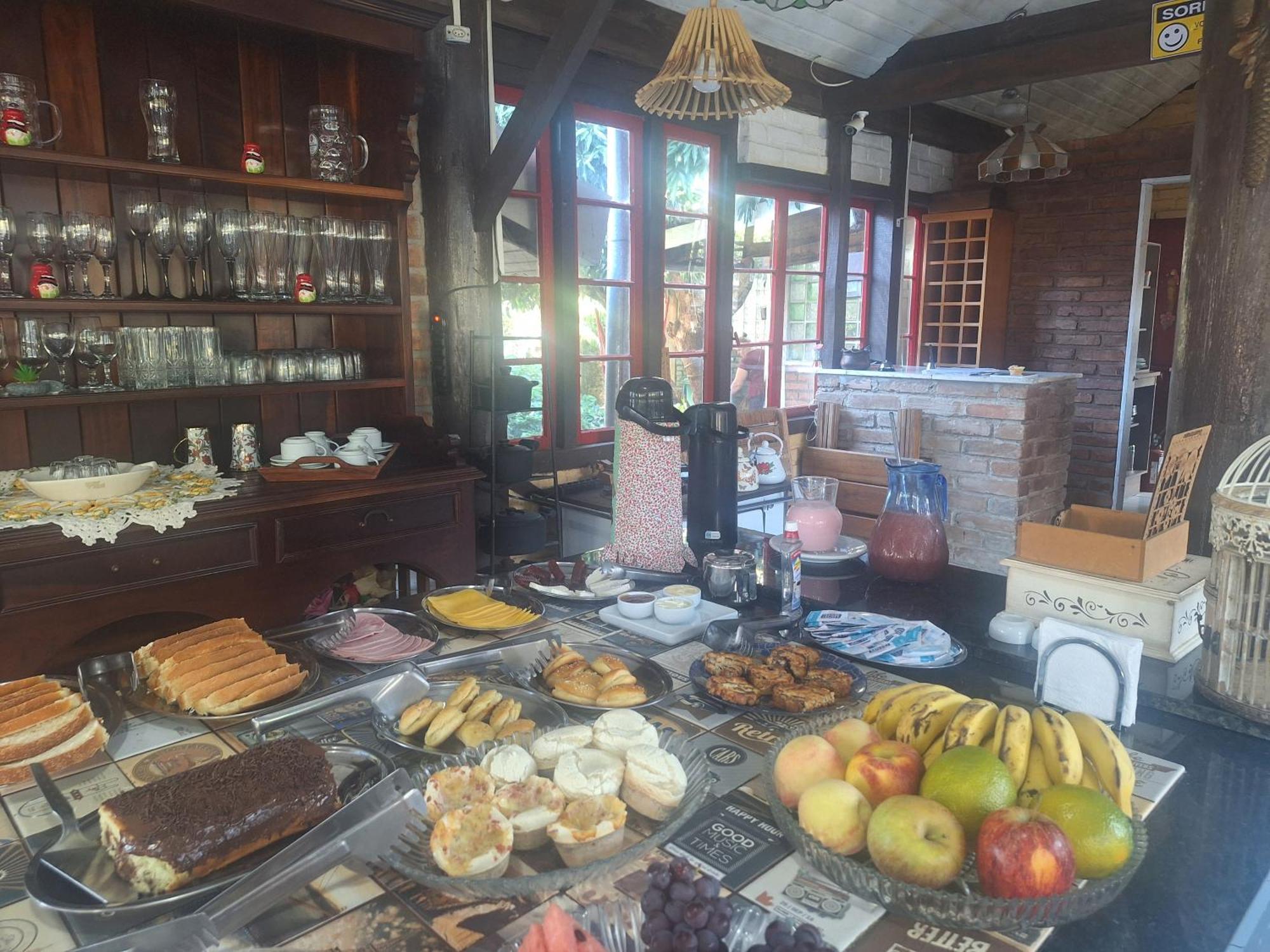 Pousada e CERVEJARIA Kolonisten Haus Presidente Lucena Exterior foto
